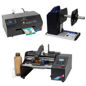 L502 Label Printer, Rewinder & Bottle Applicator Bundle