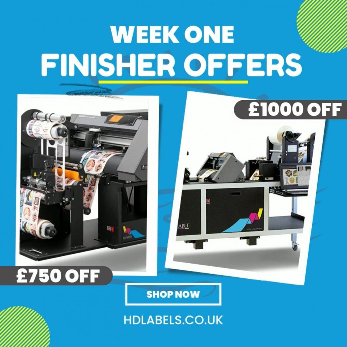 Label Finisher Offer