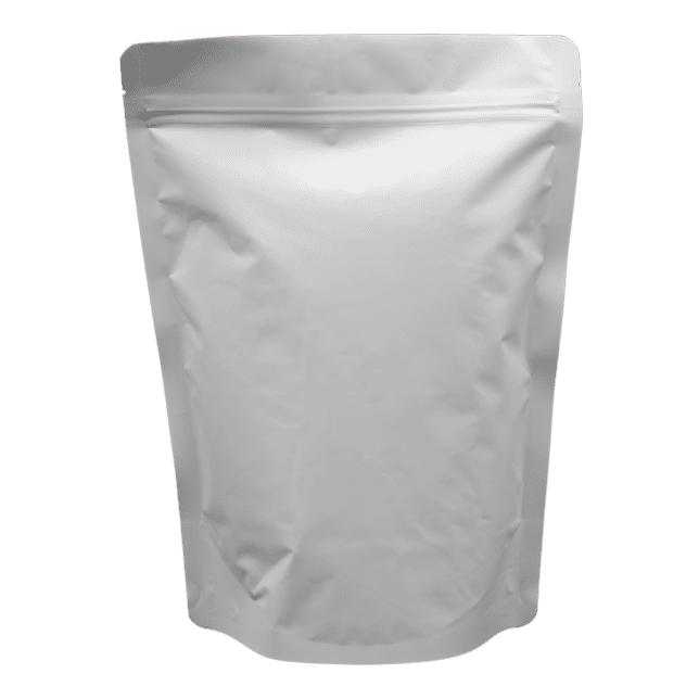 White Plastic Pouch with Window