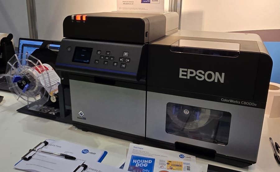 Epson C8000e from HD Labels