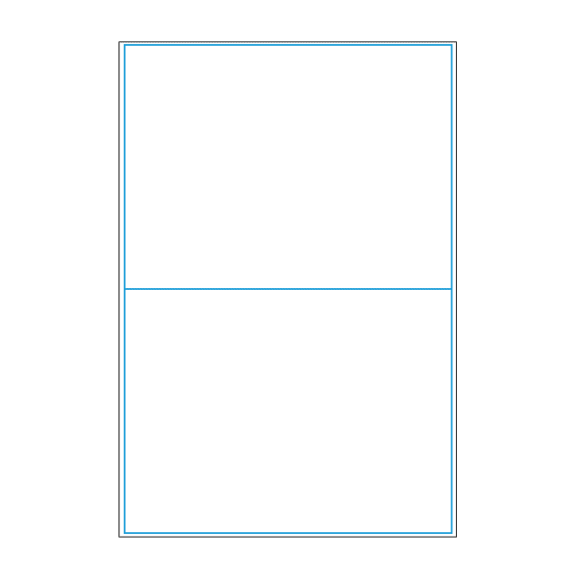 199.6 x 143.5mm Label Sheet